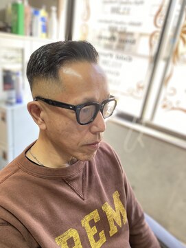 バッドバーバー 蒲田店(BAD BARBER) サイドパート/バーバースタイル