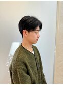 センターパート/マッシュスタイル/刈り上げマッシュ