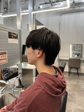 メンズサロン キング 梅田店(Men’s salon K!ng) ホワイトメッシュ/ツイスト/ツイスパ/パーマ/メンズ/眉毛