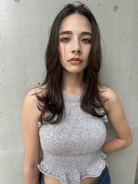 ラグゼ(Luxe) 垢抜けレイヤーヘア【Luxe鹿田優太】丸型/卵型/四角/ベース