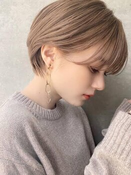 トゥーン 川崎店(TOON)の写真/<年中無休★21時迄営業>『カット¥3850~』高リピート率◎美フォルムショートヘアで理想のショートヘアに!