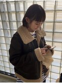 ショートバレイヤージュマッシュウルフタッセルボブパーマ60代