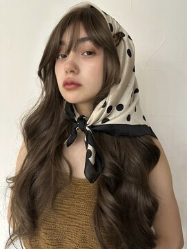 メゾンアクア 表参道(Maison ACQUA) ☆ブリーチなしダブルカラー オリーブ オリーブベージュ