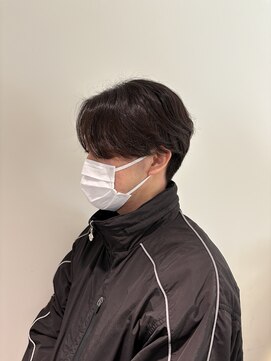 スリー(THREE) センターパート