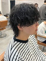 エルマーク 吉祥寺(L-MARK) メンズウルフ/men's/スパイラルパーマ/波巻き/ツイスパ