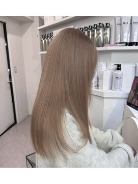 ペレ 栄店(PELE) クラゲヘアー/小顔に見せるヘア/ココアベージュ/栄