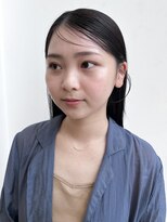 オリジン サロン(THE ORIGIN'S SALON) ロングレイヤーカット 透明感カラー