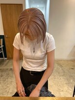 ヘアーブレイス(hair brace)&nbsp;千葉駅/オリーブグレー/小顔/ココアベージュ