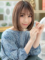 カバーヘア ブリス 志木南口駅前店(COVER HAIR bliss)&nbsp;美髪グレーベージュアッシュ前下がりボブディA4志木20代30代40代