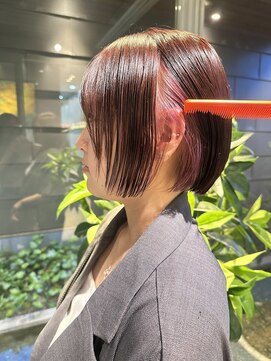 ナンブスカイ(nambu-SKY) デザインに挑戦チラッと見えインナーボブ