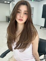 ユーフォリア 新宿店(Euphoria)&nbsp;大人可愛いロングレイヤースタイル