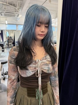 ビューズ(VIEWS) ロングヘアワンホンヘア/表参道南青山美容室/デザインカラー