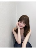 くびれミディアム/レイヤーカット/顔まわりカット