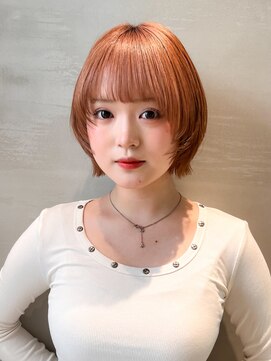 ロンドアジュール 横浜(Lond azur) ミニボブレイヤー/レイヤーカット/ショートボブ/顔周り韓国/横浜