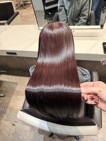 ユアーズ ヘアー 新宿EAST(youres hair) 髪質改善トリートメントで叶う美髪ストレート レイヤーカット