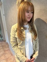 パーミル ヘア クマモト(permille ‰ hair Kumamoto)&nbsp;ベージュ×ザクザクレイヤー