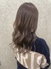 カット+カラー+パーマ+シルバーランクトリートメント ¥15000
