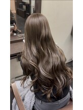 ヘアーアンドエステ サニープレイス(Hair&Esthe Sunny Place) 透明感たっぷりベージュカラー