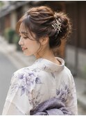 浴衣ヘアアレンジ/ヘアセット/夏祭り
