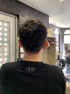 ヘアーアンドフェイスサロン ターミナル 刈り上げメンズショート