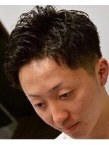バーバースタイルズ 二子玉川店&nbsp;アップバングメンズショート