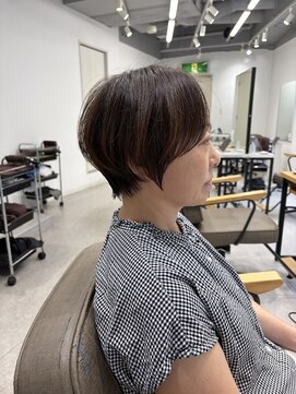 シー 柏(sii.) 丸みショート/大人ショートボブ/小顔ショート