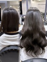 エル ヘアサロン なんば店(eL)&nbsp;シールエクステ100本@AZUSA