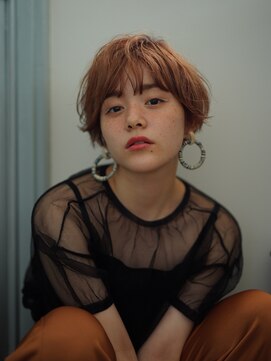 リィベ(Liibe) マニッシュショート・ブランジュカラー