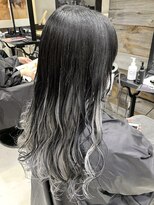 トルネード(TORNADO)&nbsp;鬼滅の刃カラー伊黒小芭内風モントーンインナーカラーストライプ