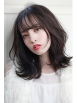 イロドリ ヘアーデザイン(IRODORI hair design) IRODORI　大人なミディアムスタイル　［西尾一寛］