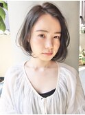 【nanuk*UEKI】大人かわいい小顔ボブ*前下がりボブ