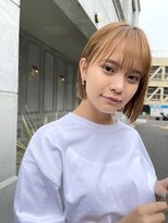 ヘアサロンエムフィス 池袋東口(HAIR SALON M Fe's)&nbsp;スリークボブ×シースルー