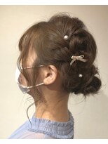 ナンバー エアロ 横浜(N° +aero)&nbsp;小顔ヘアアレンジ♪二次会ブライダル花嫁