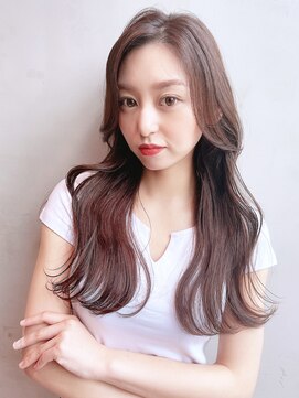 アイティーバイアルバム 松戸店(IT by ALBUM) ヨシンモリヘアー_くびれヘアビタミンカラーメルティカラー_8862