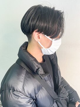 キャンバス バイ ネオリーブ 横浜西口(Canvas by neo.) センターパート ニュアンスパーマ【横浜】