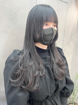 ヴェイン 渋谷(vain) 【vain#☆】ぷつっと顔まわりのロングウルフ