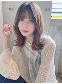 韓国くびれヘア/毛先ワンカール