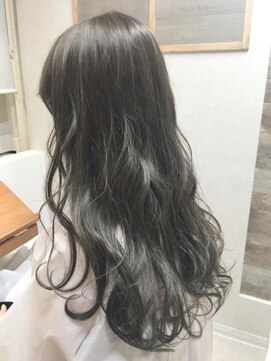 トゥーリ 長崎住吉店(tuuli) tuuli☆30代40代ペールベージュ切りっぱなしロング　119