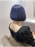 お客様スタイルブルーベリーボブ