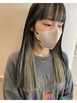 クム(QUMU)&nbsp;フェイスフレーミング×コントラストカラー