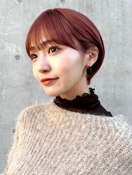 ガーデン タチカワ(garden tachikawa) 耳掛けショート × ベリーブラウン