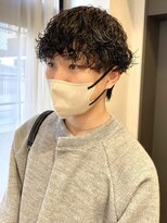 ペイジバイネオリーブ 吉祥寺店(Paige by Neolive)&nbsp;襟足を残してアンニュイなメンズパーマスタイル