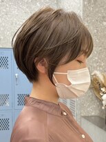 ジュイール(jouir) 大人ショートボブショートカットココアアッシュくびれミディ