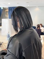 エアー 青山(AIR) エアタッチハイライトホワイトカラーミニボブ