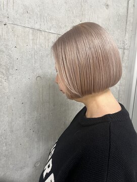 ホロン 池袋(HOLON) 池袋HOLON【ホワイトベージュ/ボブ/ミニボブ/ダブルカラー】