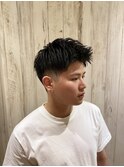 【最強カット】アップバング束感ショート