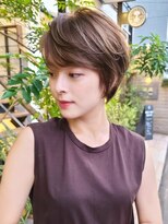 ビュートリアム 青山(BEAUTRIUM)&nbsp;ショートボブ小顔カット大人ヘア髪質改善30代40代50代表参道青山