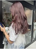 ローズカラーとレイヤーカット！[横浜/横浜駅]