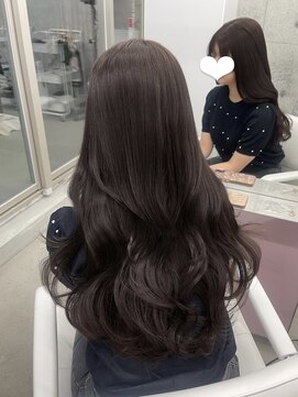 アイシー 表参道(ICY) 秋こっくりカラー可愛いラベンダーブラウン