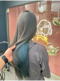 大人可愛いインナーカラー◎
